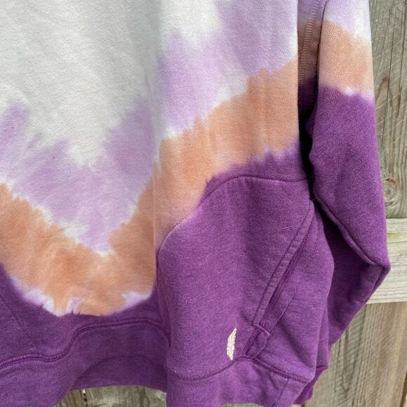 Free People Movement Metti Tie Dye Sweatshirt Oversized Ombre Purple Size Small - Picture 6 of 12